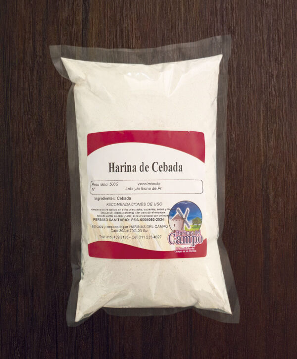 Harina cebada