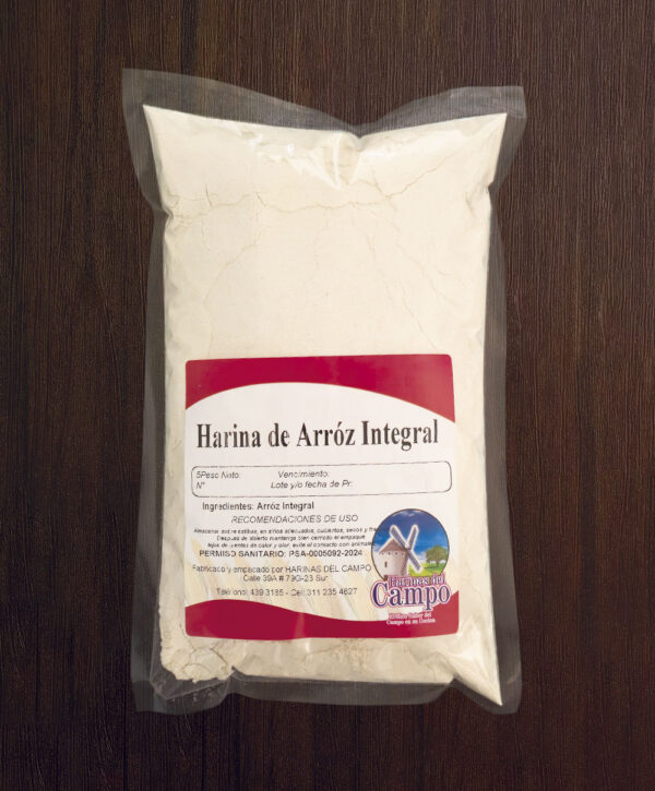 Harina arroz integral