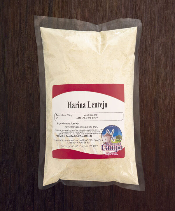 Harina lenteja